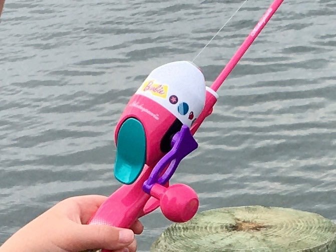 Barbie knows how to catch sea bass! - Jingles Bait and Tackle - Beach Haven  (LBI), NJ